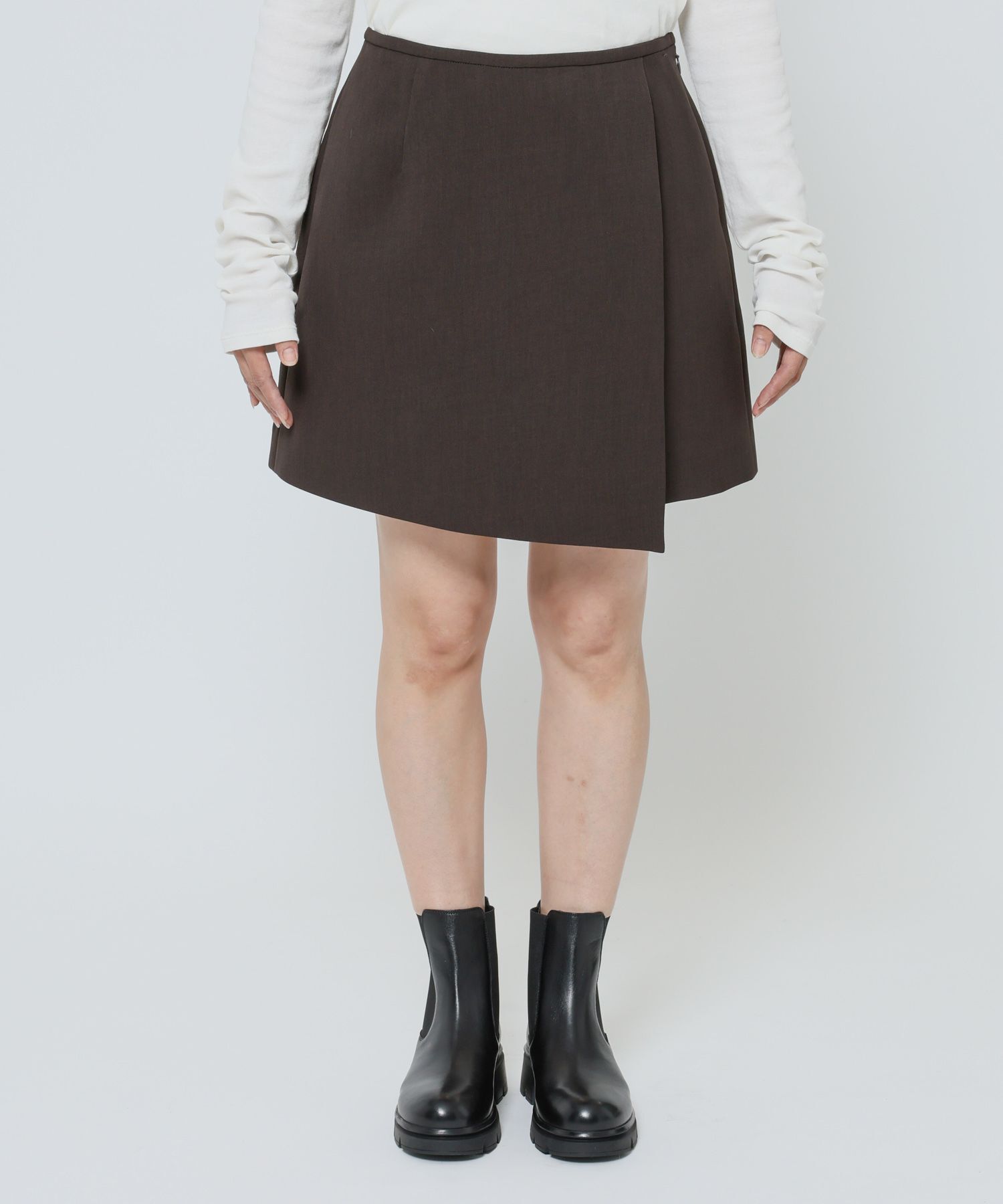 BABYLONE「ラップキュロットパンツ」|キュロット|