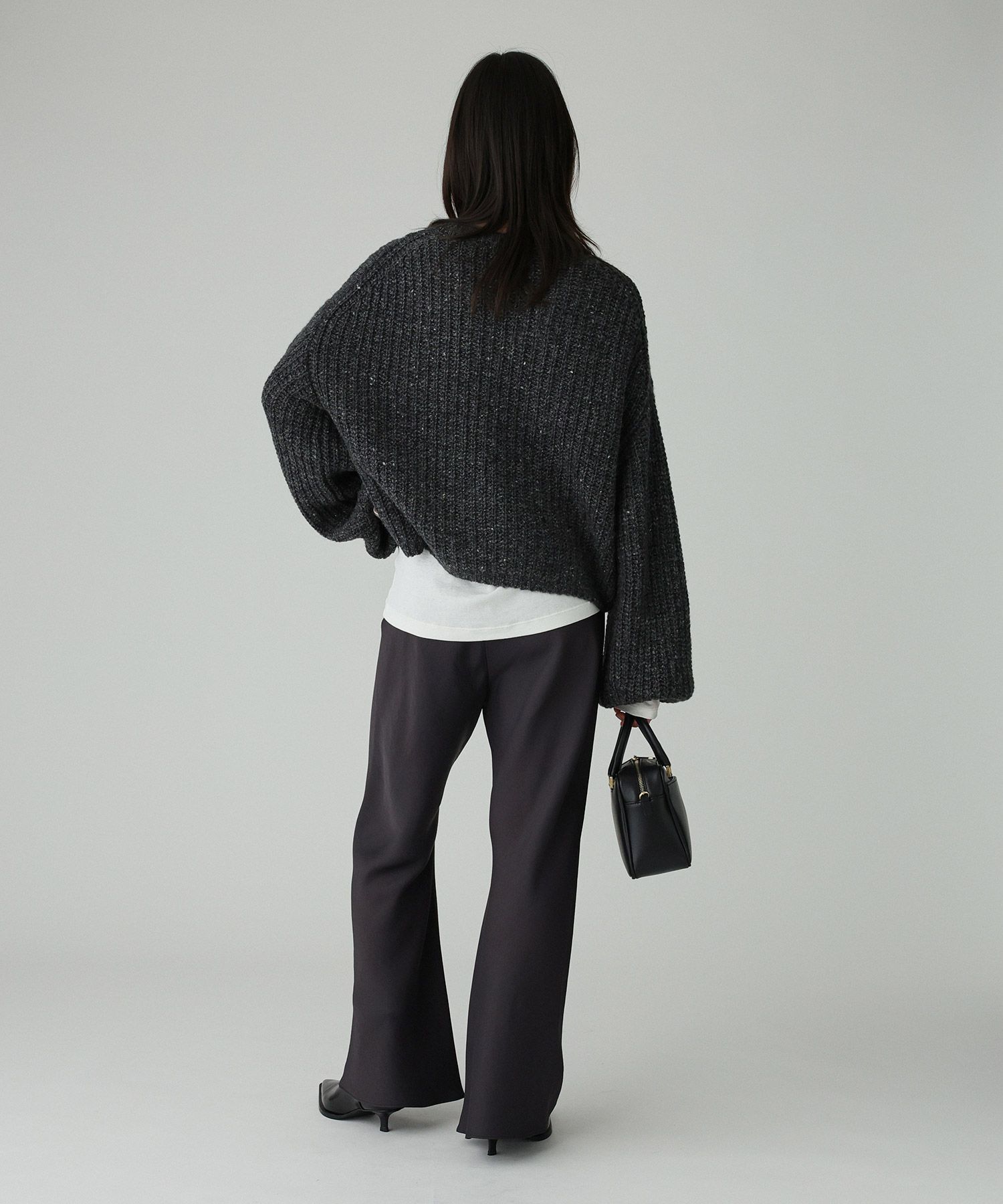 BABYLONE「カラーネップニット」|ニット・セーター|