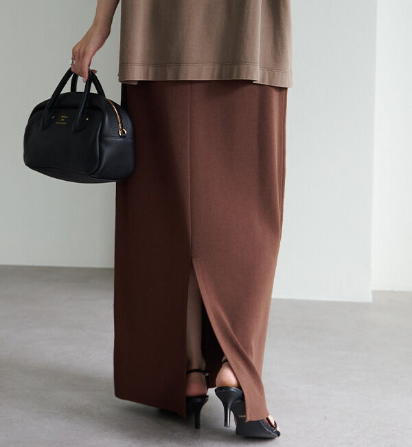  「《新色登場！/リバイバル》【-3kg見え / Du noir】ナロースカート」|スカート|