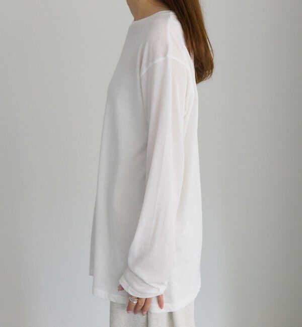  「【25AW新色登場！】コットンシアーカットソー」|プルオーバー|