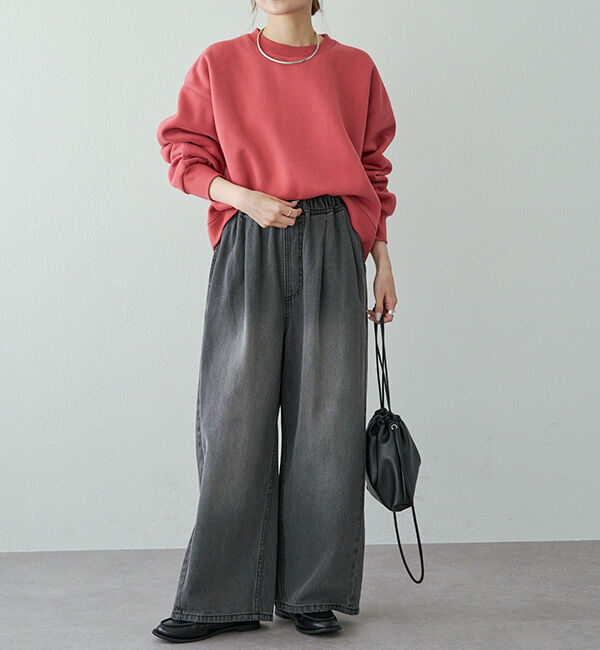  「ヴィンテージライクデニムイージーパンツ」|その他|