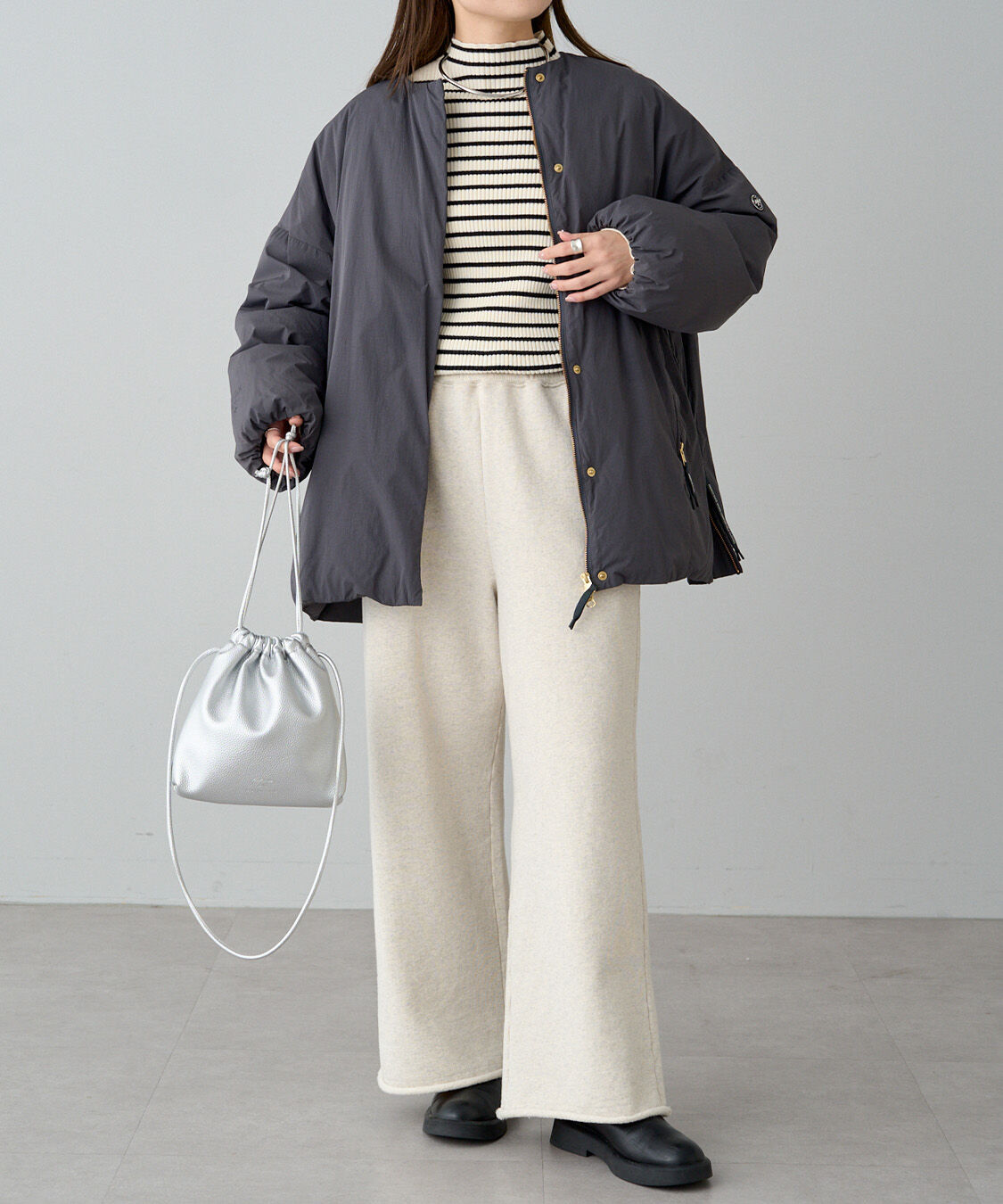  「【リバイバル/WEB限定】フレンチダックダウンサイドジップジャケット」|テーラードジャケット|