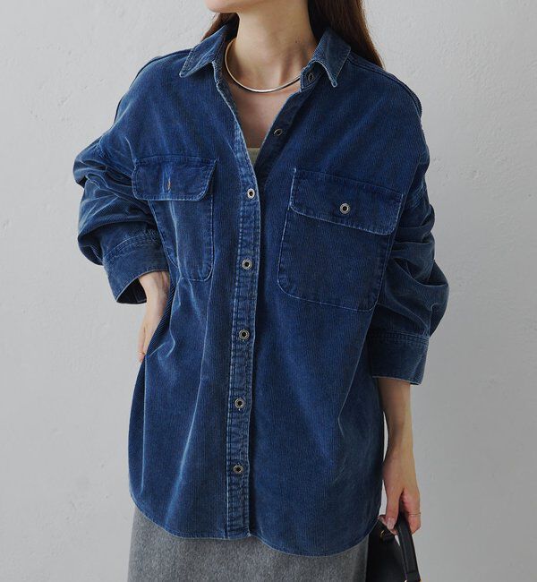  「コーデュロイCPOシャツ」|シャツ・ブラウス|