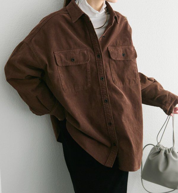  「コーデュロイCPOシャツ」|シャツ・ブラウス|