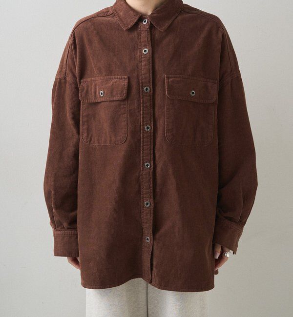  「コーデュロイCPOシャツ」|シャツ・ブラウス|
