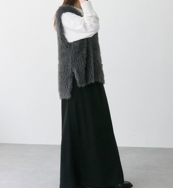  「シャギーニットベスト」|ニット・セーター|