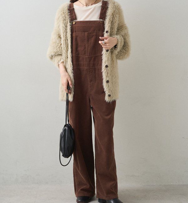  「シャギーニットVネックカーディガン」|カーディガン|