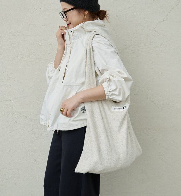  「【F&B】パイルBIGトートBAG」|トートバッグ|オートミール