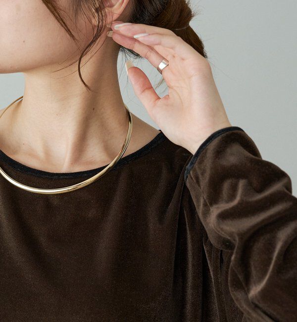  「ベロアリンガーカットソー」|Tシャツ・カットソー|