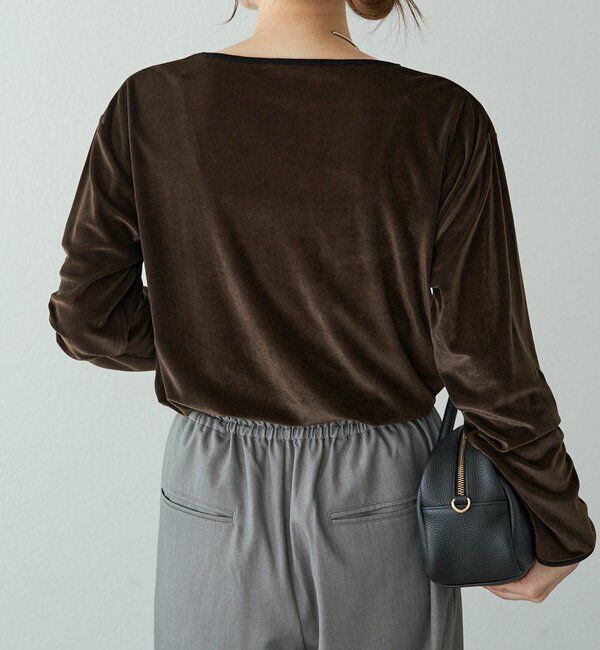  「ベロアリンガーカットソー」|Tシャツ・カットソー|