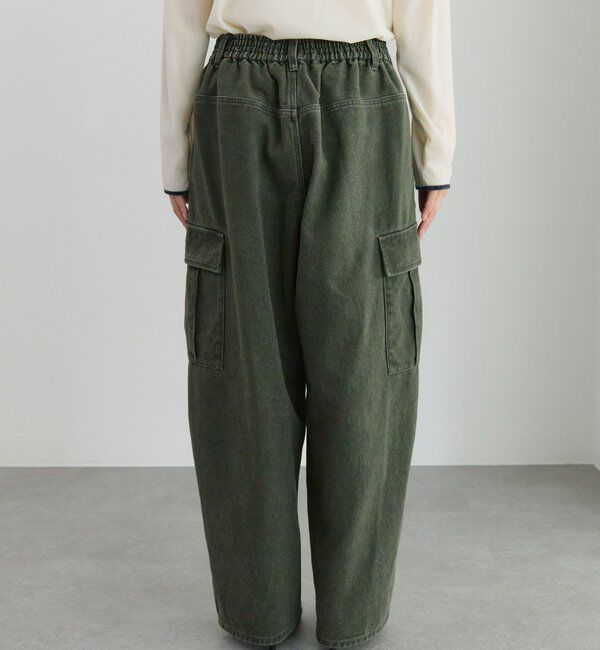  「ヴィンテージライクカーブシルエットカーゴパンツ」|カーゴ|
