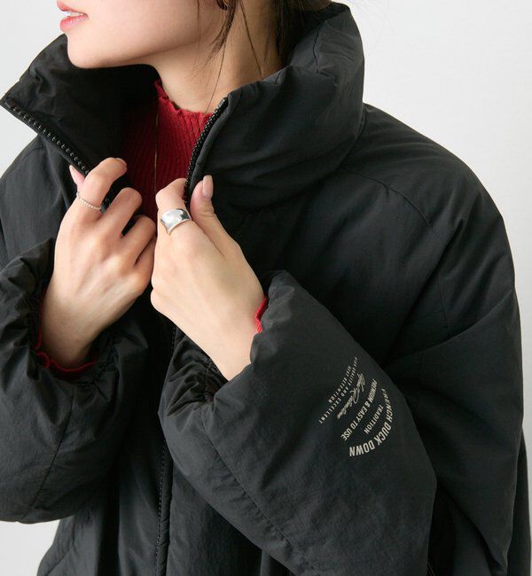  「フレンチダックダウンジップアップジャケット」|テーラードジャケット|