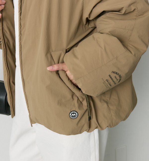  「フレンチダックダウンジップアップジャケット」|テーラードジャケット|