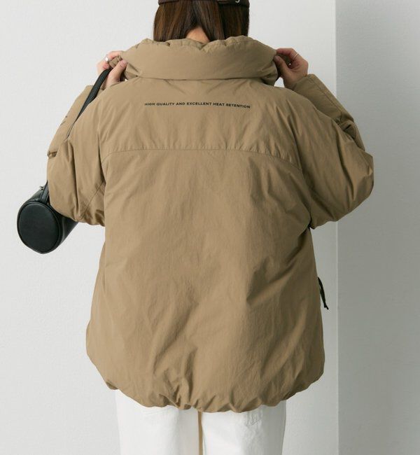  「フレンチダックダウンジップアップジャケット」|テーラードジャケット|