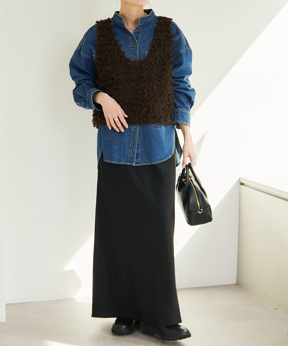  「ループフリンジニットビスチェ」|ニット・セーター|