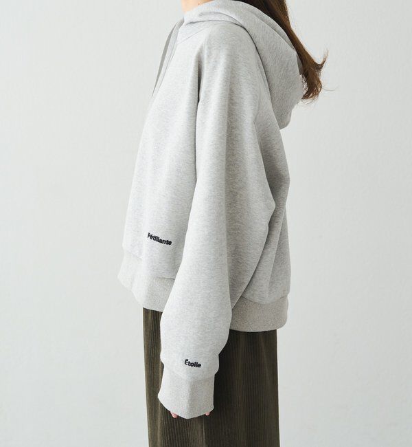  「裏起毛スウェットショートパーカー」|プルオーバー|