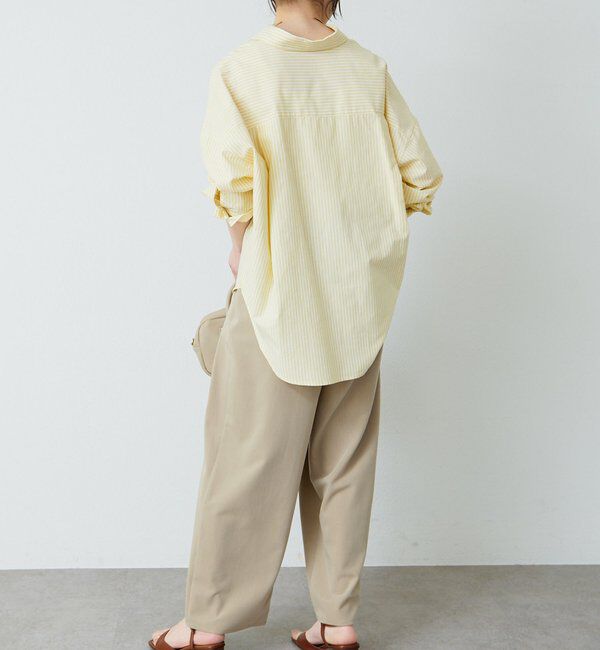  「ストライプオックスシャツ」|シャツ・ブラウス|