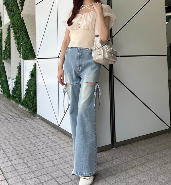  「【ペットボトルが入る！】ミラー付きドロストバック」|ショルダー・メッセンジャー|