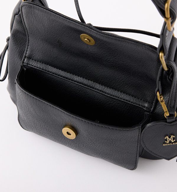  「【ペットボトルが入る！】ミラー付きドロストバック」|ショルダー・メッセンジャー|