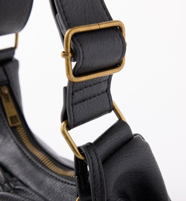  「【ペットボトルが入る！】ミラー付きドロストバック」|ショルダー・メッセンジャー|