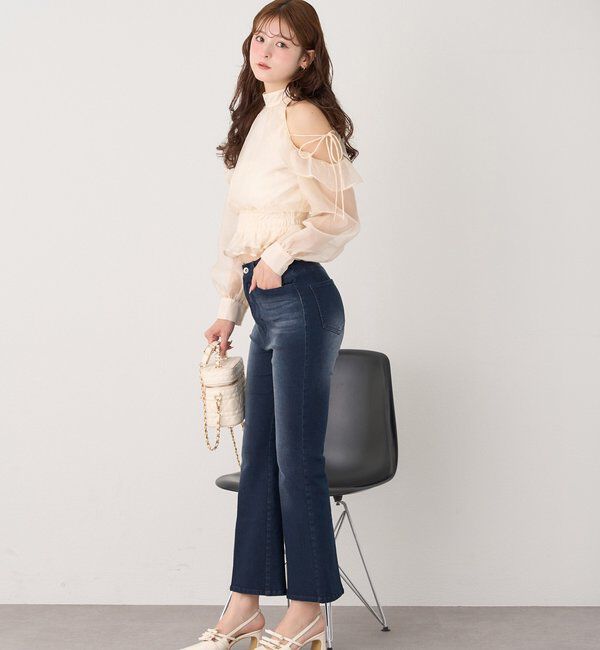  「バックリボンアメスリブラウス」|シャツ・ブラウス|