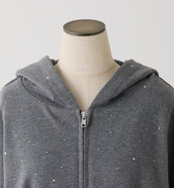  「セットアップ対応／ビジューパーカー」|プルオーバー|