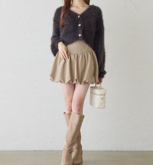  「バルーンミニスカート」|スカート|