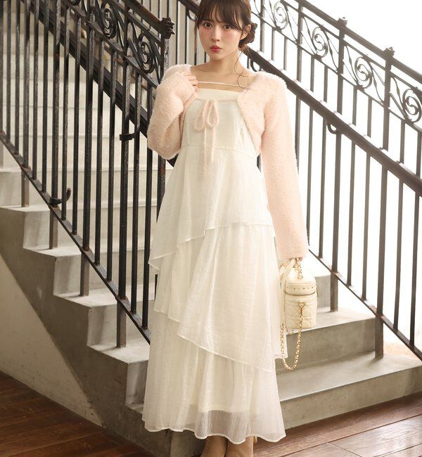  「ボレロセットイレヘムワンピース」|ワンピース|