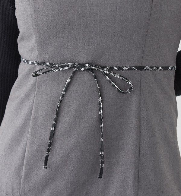  「肩リボンジャンスカ」|ワンピース|