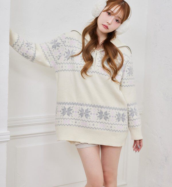  「ノルディック柄ニット」|ニット・セーター|