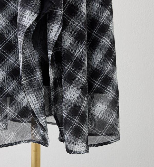  「肩リボンニットセットワンピース」|ワンピース|