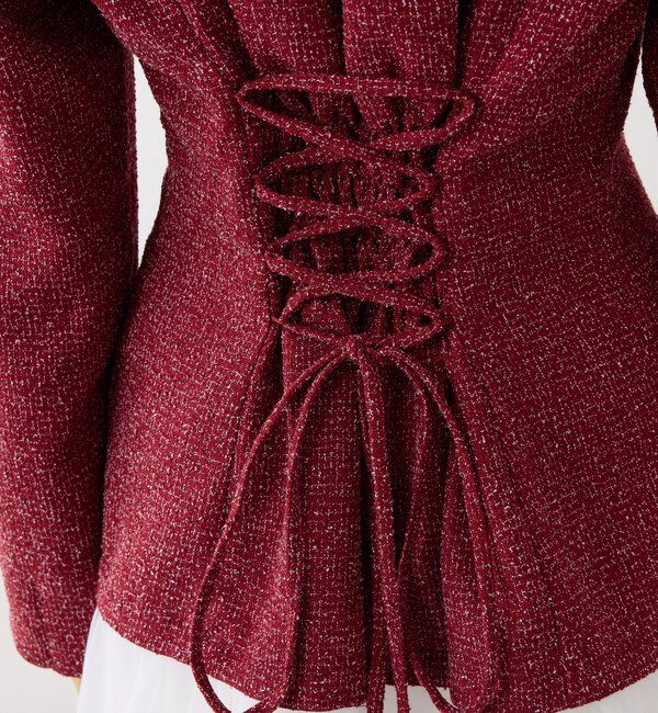  「ハートボタン切替ミニワンピース」|ワンピース|