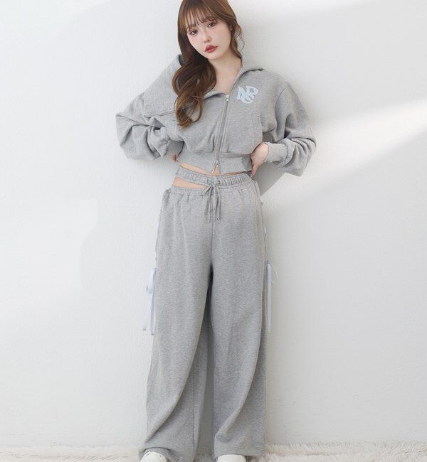  「【セットアップ可能】セーラーカラーロゴスウェット」|プルオーバー|