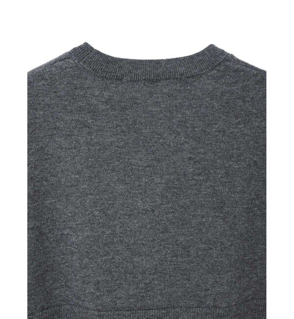 mizuiro ind「mizuiro ind ショートポンチョ」|ベスト・ジレ|