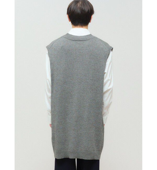 MIDIUMISOLID「MIDIUMISOLID 和紙ウールビッグベスト」|ベスト・ジレ|