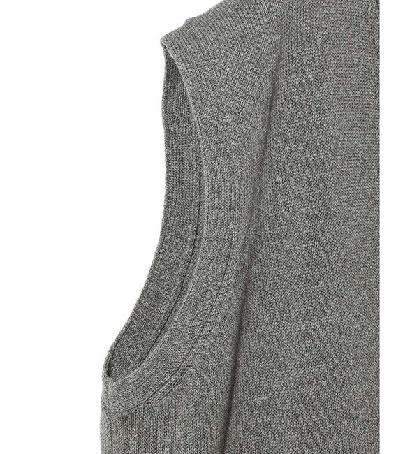 MIDIUMISOLID「MIDIUMISOLID 和紙ウールビッグベスト」|ベスト・ジレ|