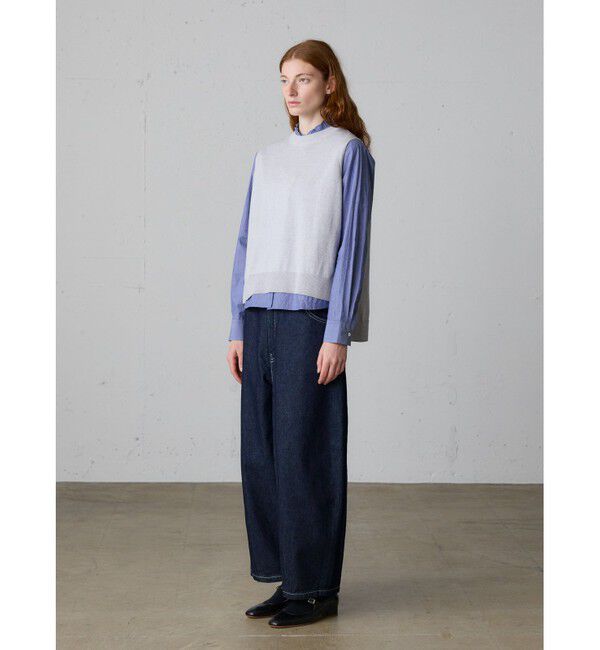 MidiUmi「MidiUmi サイドリボンベスト」|ベスト・ジレ|