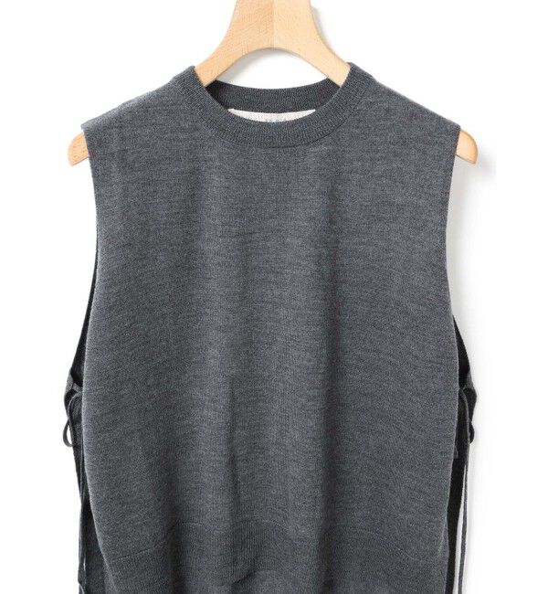 MidiUmi「MidiUmi サイドリボンベスト」|ベスト・ジレ|