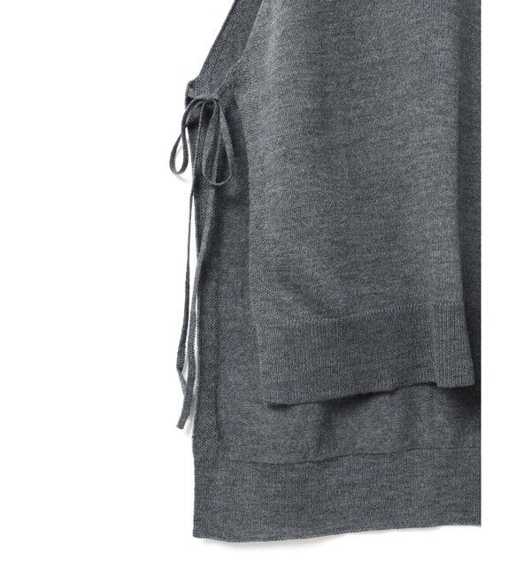 MidiUmi「MidiUmi サイドリボンベスト」|ベスト・ジレ|