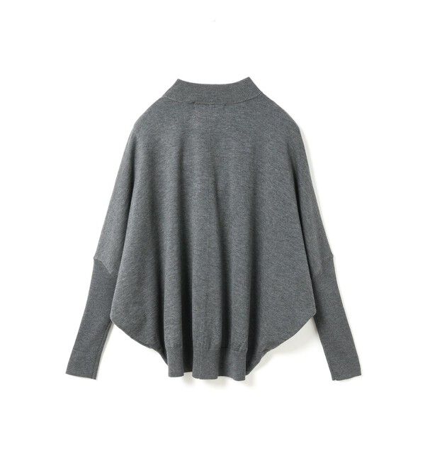 mizuiro ind「mizuiro ind コクーンリブスリーブプルオーバー」|ニット・セーター|