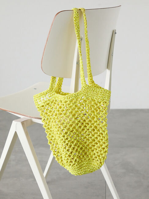 Lugnoncure「メッシュニットバッグ《2025summer catalog item》」|その他|イエロー