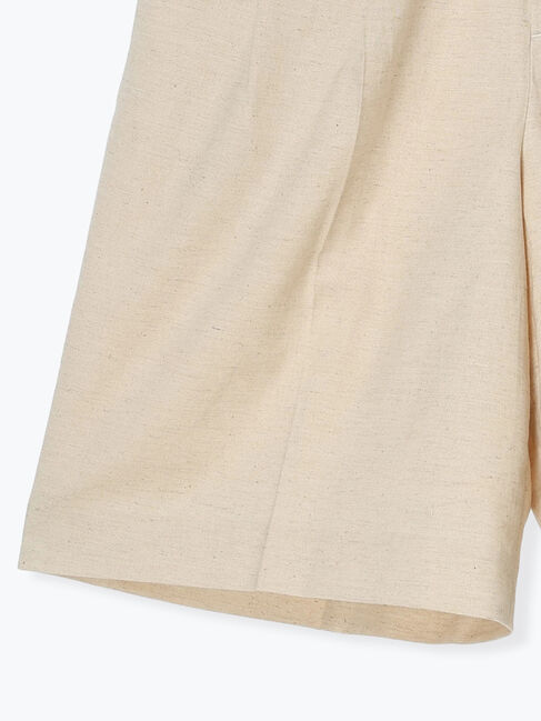 Te chichi「リネンブレンドショートパンツ（セットアップ可）《2025summer catalog item》」|キュロット|