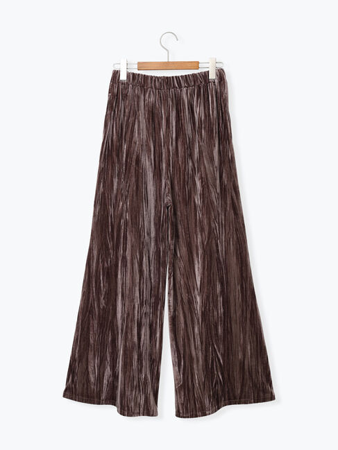 Lugnoncure「クラッシュベロアイージーパンツ」|その他|