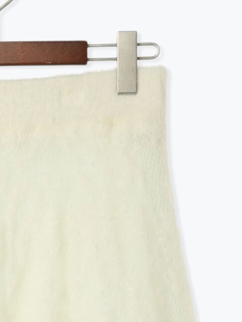 Te chichi「起毛レースニットスカート（セットアップ可）《2025winter catalog item》」|スカート|