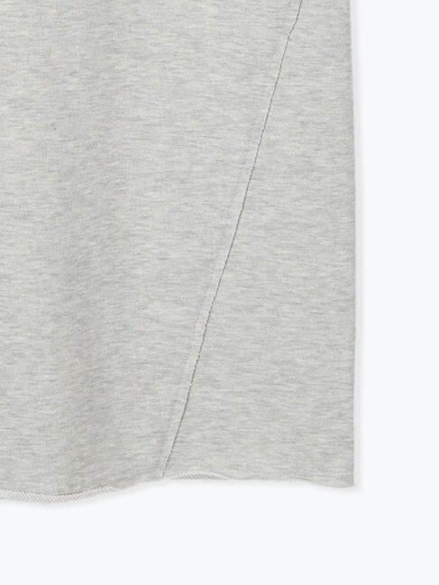 Samansa Mos2 blue「◎裏毛切替ナロースカート」|スカート|