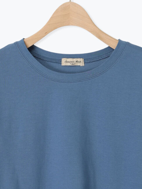 Samansa Mos2「【汗染み防止】袖口レースパフスリーブTシャツ」|Tシャツ・カットソー|