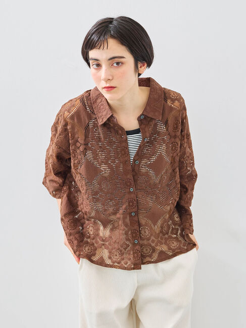 SM2「レースシャツ」|シャツ・ブラウス|