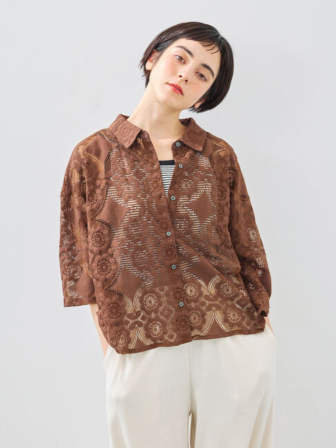 SM2「レースシャツ」|シャツ・ブラウス|