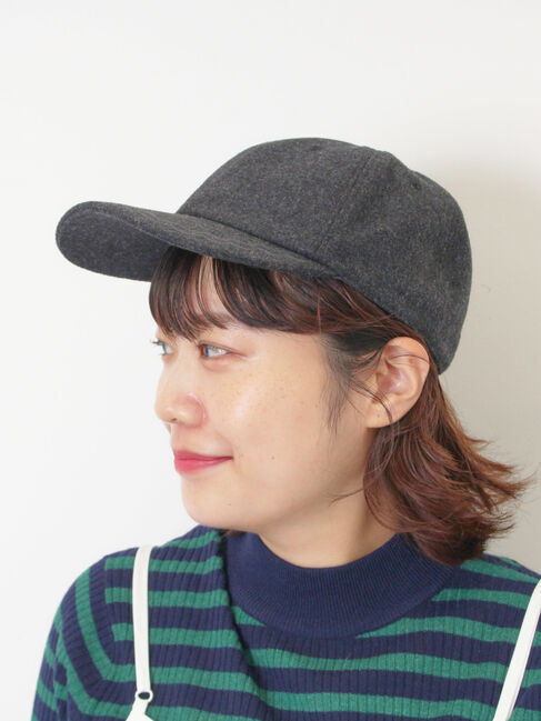 Samansa Mos2「【消臭効果】スカラップ刺繍キャップ」|その他|