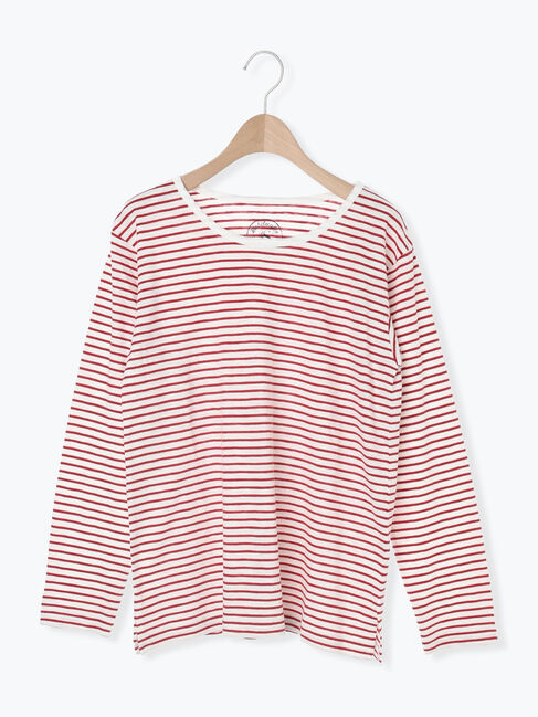 Samansa Mos2「スラブ天竺ベーシックインナー」|Tシャツ・カットソー|